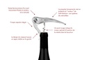 L'Atelier Du Vin Soft Machine Crystal Corkscrew