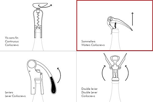 L'Atelier Du Vin Soft Machine Crystal Corkscrew