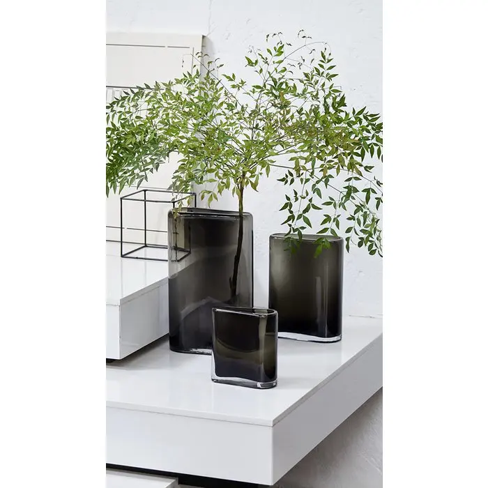 ÉLÉMENTS ACCESORIES Vase Baden tube asymétrique 