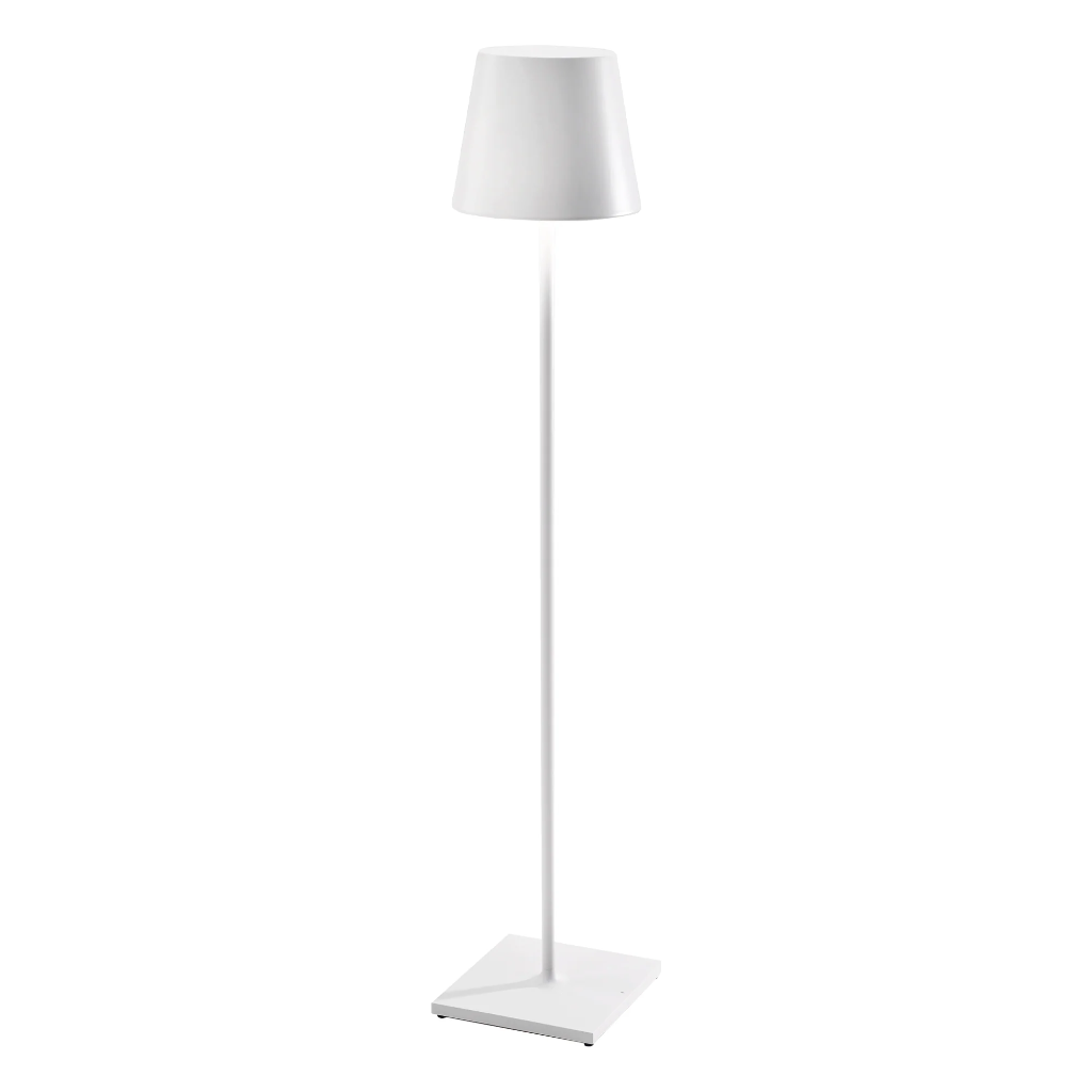 Zafferano - Poldina Lampe sur pied (Matt white)