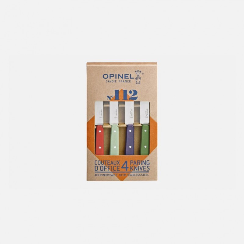 Opinel - Set 112 - 4 couteaux d’office
