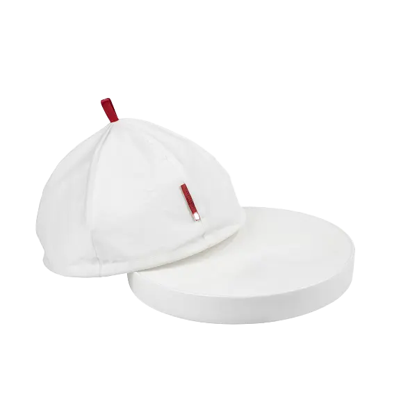 L'Atelier du Vin - Plateau céramique et cloche textile pour fromage