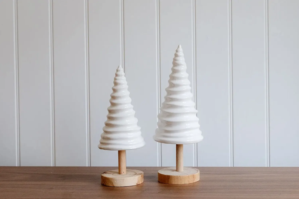 Sapin en céramique white -  We Love Seasons