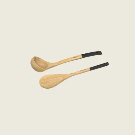 Cookut - Cuillère et louche en bois 