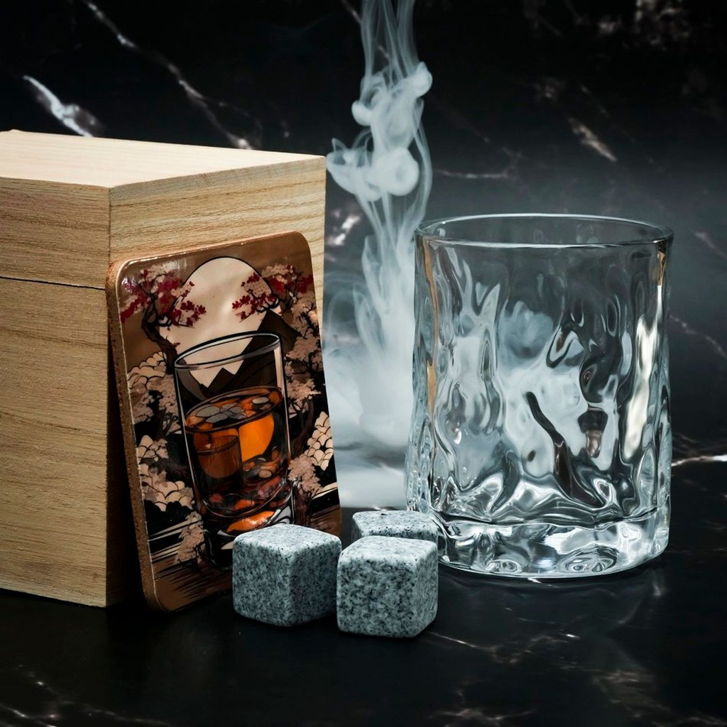 Verre à whisky coffret Solo - Sostraw & Smartthing
