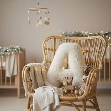 Coussin "initiale" - Maison Amoraé (L)