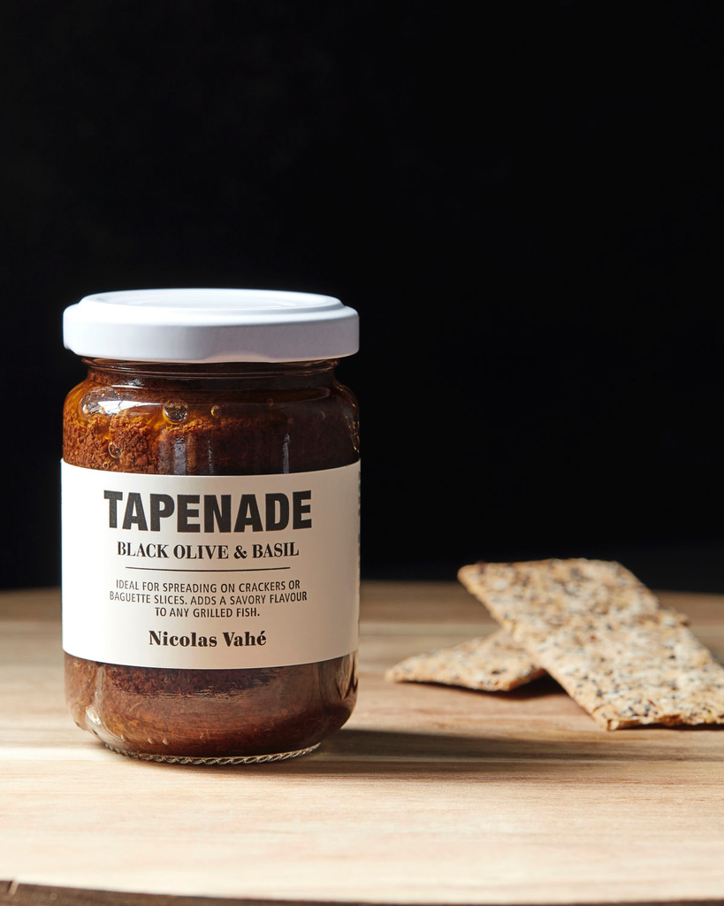 Tapenades - Nicolas Vahé (Olives noires & basilic)