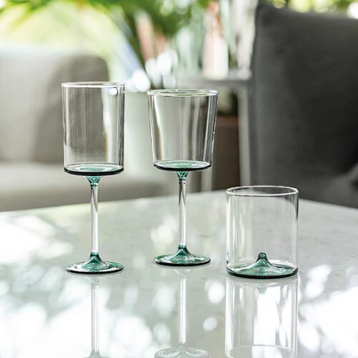 [DS00501] Verre à vin Discobolo - Zafferano (Clear, Vin rouge)