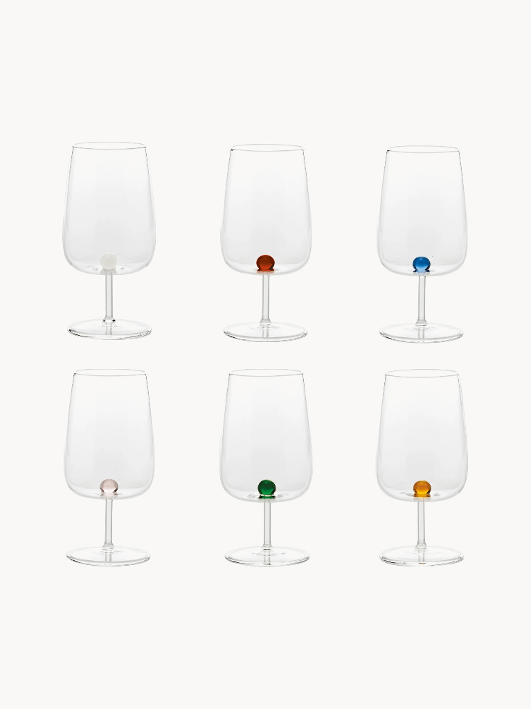 [BA01700] Verre à vin Bilia - Zafferano (Blanc)