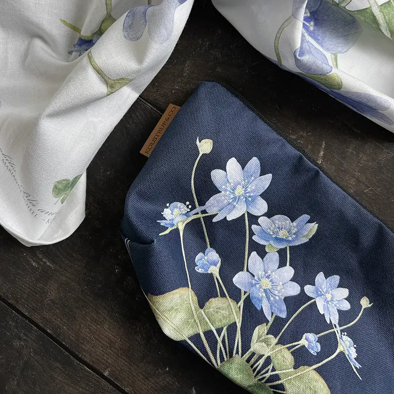 Trousse de maquillage - Koustrup & Co (Blue Anémone)