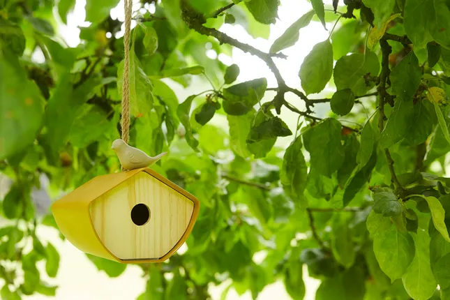[PV-LIV-7338] Maison à oiseaux Ocre- Livwise
