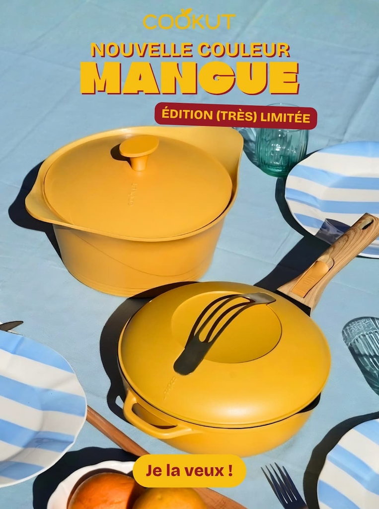 Cookut "Mangue" - Edition limitée sur réservation ! (Cocotte 24cm)