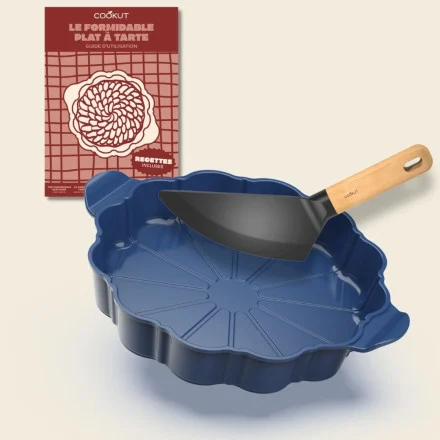 Le formidable plat à tarte avec couteau - Cookut