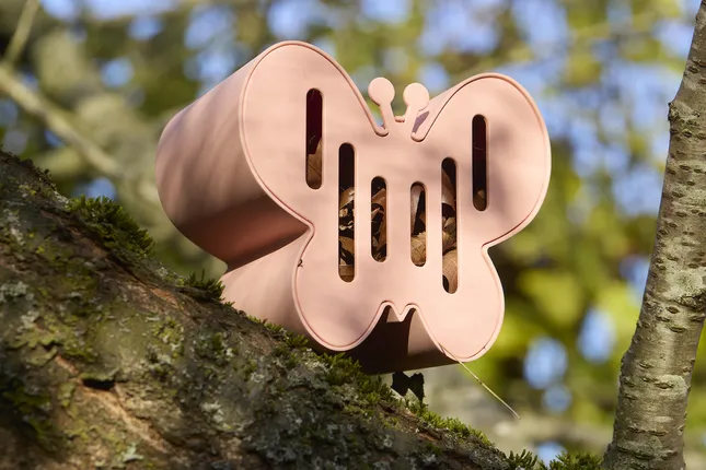 [PV-LIV-7345] Maison à papillons en fibres de bambou - Point Virgule