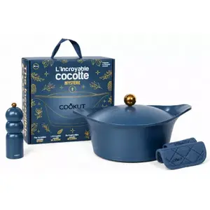 [INCCOXMS24-301] L'incroyable cocotte Cookut - Coffret Noël 2026 (Myrtille, 24cm)