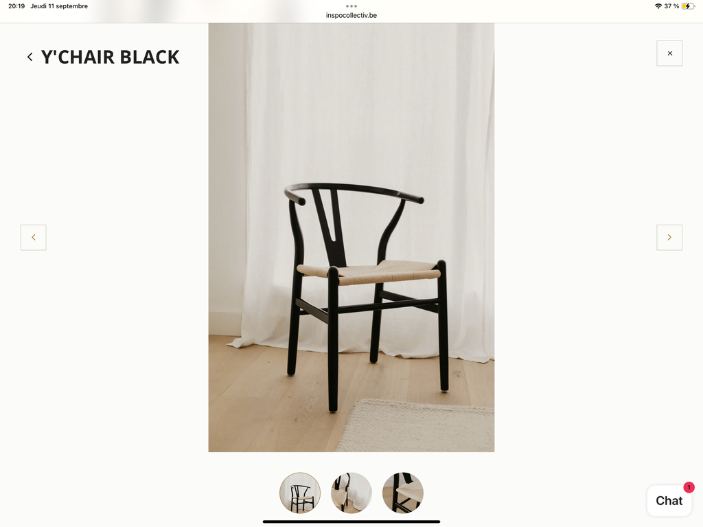 Chaise Y’Chair Natural - Inspo’ Collectiv