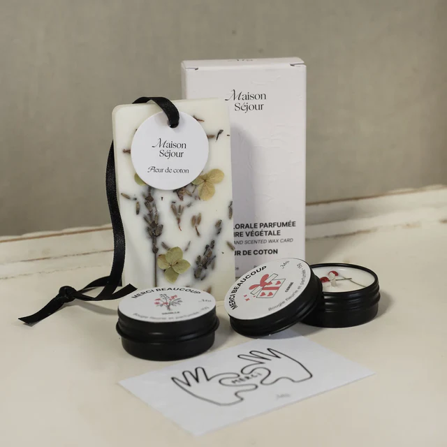 Kit "merci" parfumé - Maison Séjour