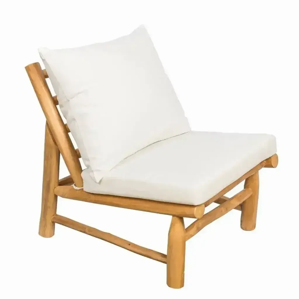 Fauteuil en teck extérieur - Hyd'ile