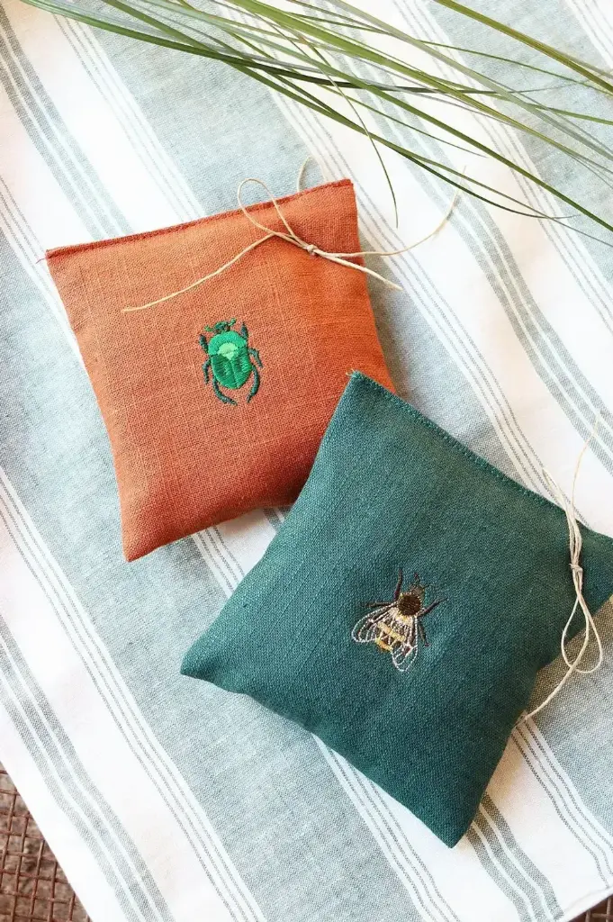 Parfumeur en lin à la lavande - Giardino Segreto