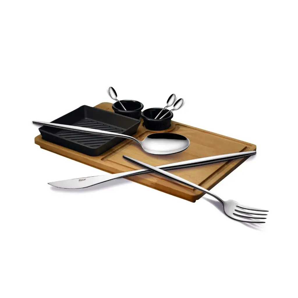 Couverts Cairo Face - 24 pièces