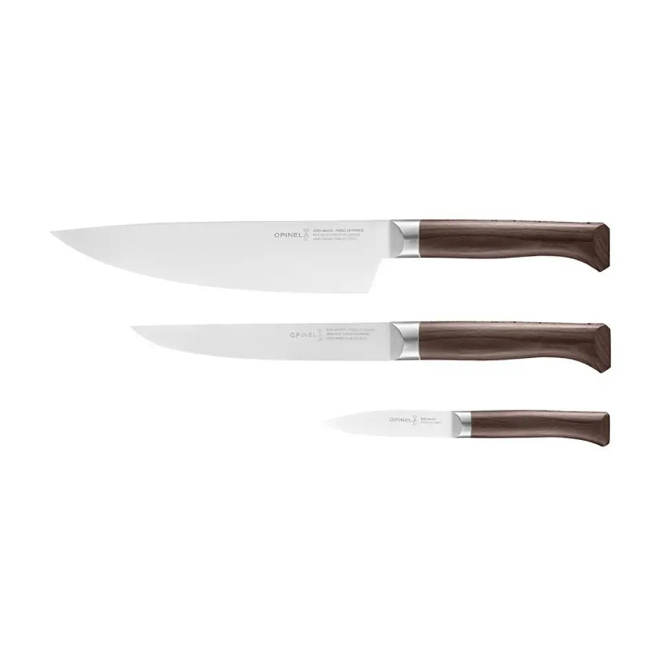 Couteaux de cuisine Set de 3 Les Forgés - Opinel